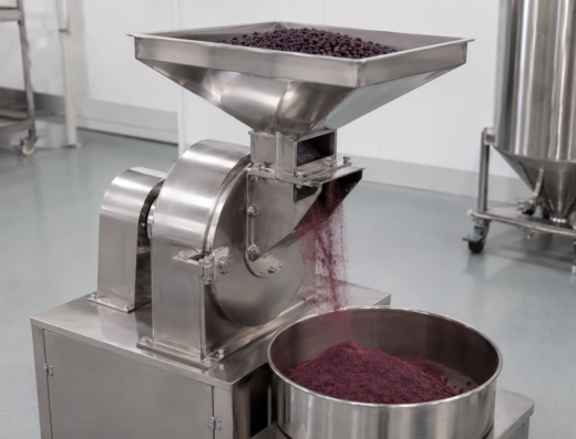 Transformation en poudres alimentaires