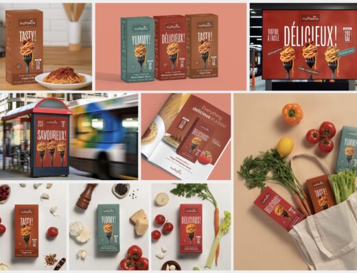 Design d'emballage — étiquettes, graphisme structurel et fichiers prêts pour l'impression