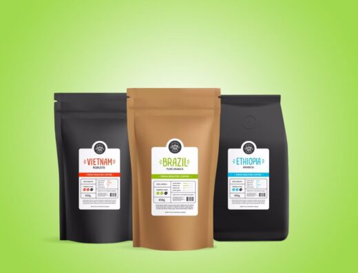 Sacs et sachets flexibles en stock (fond plat, scellés M)