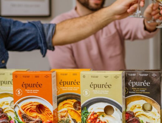 Purées de légumes Épurée : carotte, patate douce et chou-fleur